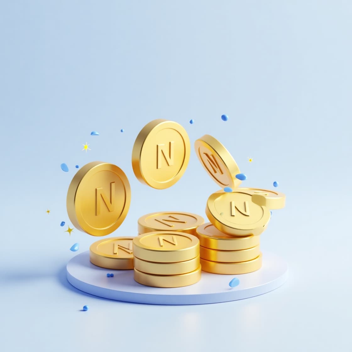 N-Coins Illustration