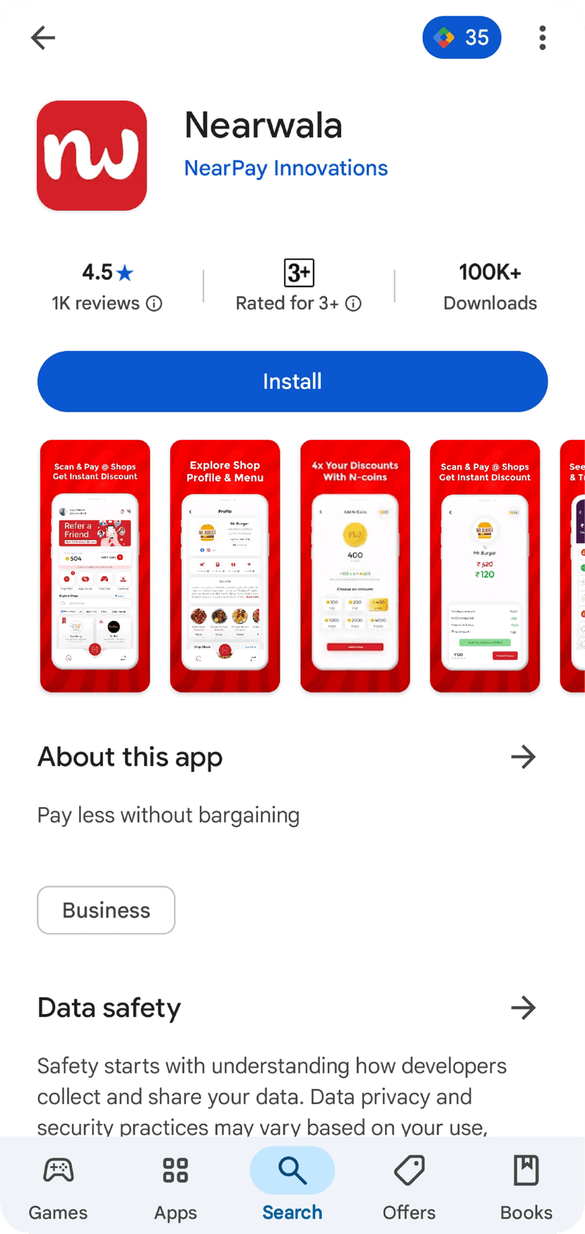 Nearwala App Screenshot