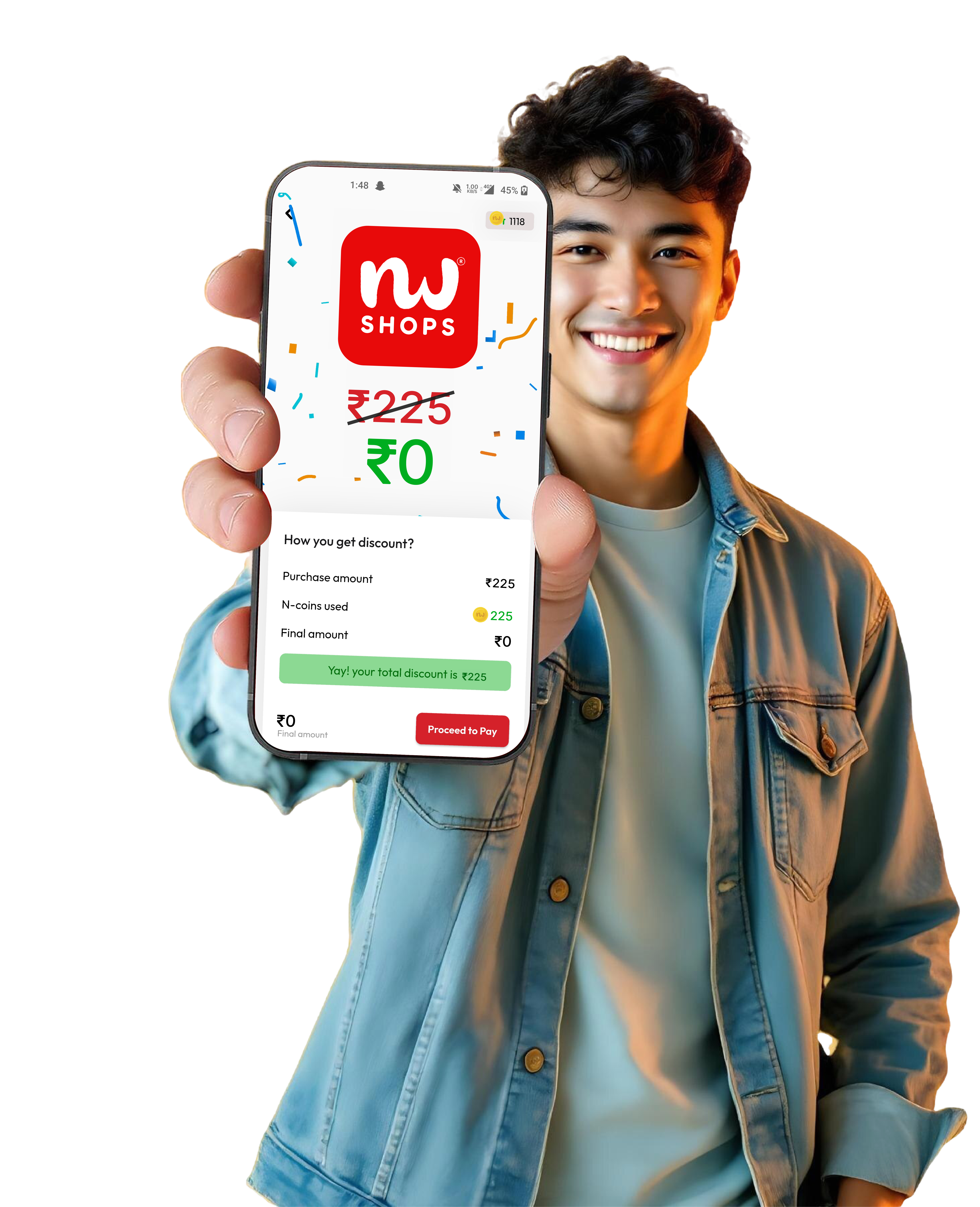 Hero Image with Background